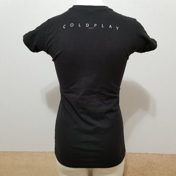 Coldplay shirt Small Atlas lyric video art graphic band merch The Hunger Games - Picture 3 of 9